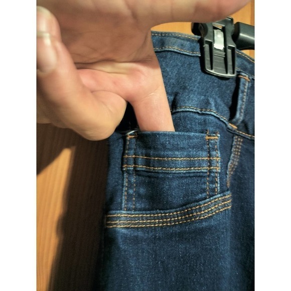 Jack David blue jean jeggings woman plus size 18 destroyed destructed - Picture 4 of 8